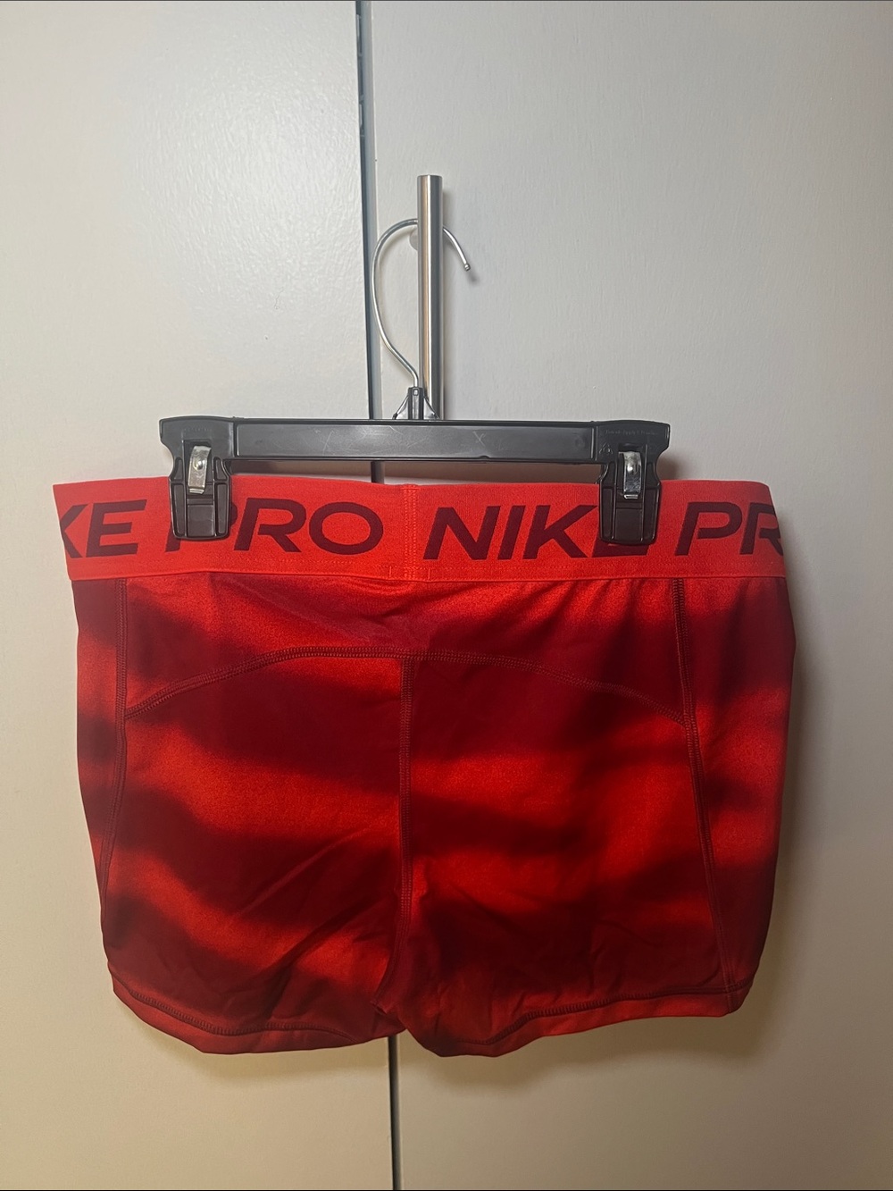 Nike Red Performance Compression Shorts - Picture 2 of 5